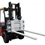 फोर्कलिफ्ट के साथ साइड शिफ्टिंग बार आर्म क्लैम्प्स